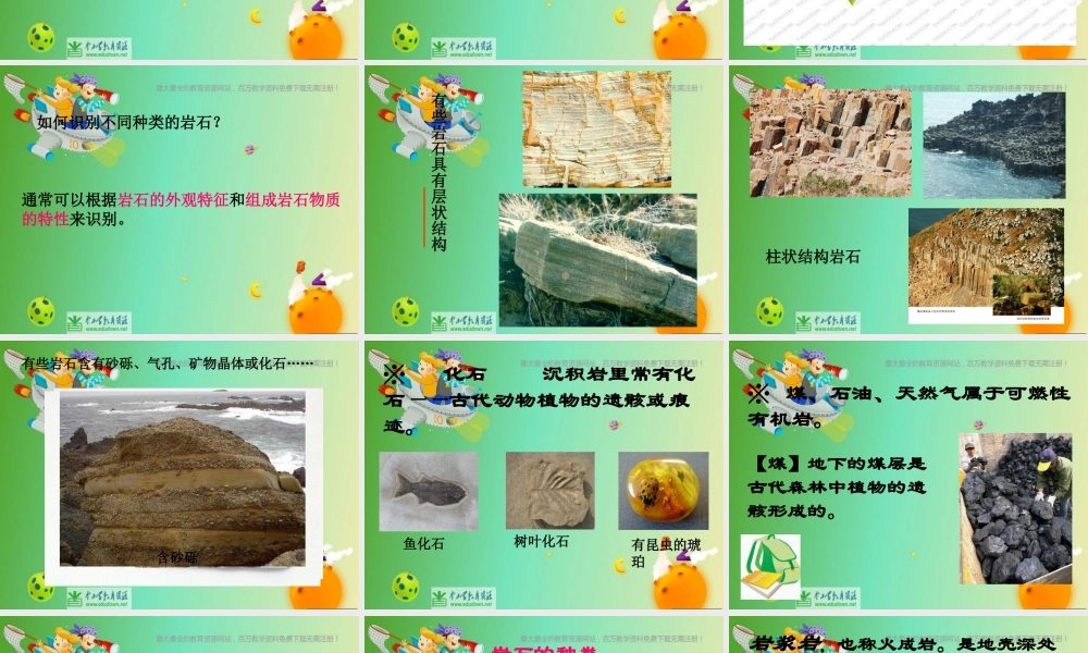 苏教小学科学五下《4.1.认识常见的岩石》PPT课件 (3)【加微信公众号 jiaoxuewuyou 九折优惠qq 1119139686】.ppt