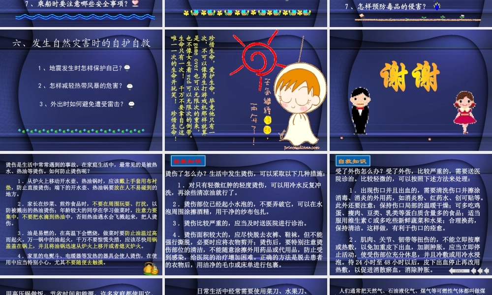 中小学生安全常识.ppt