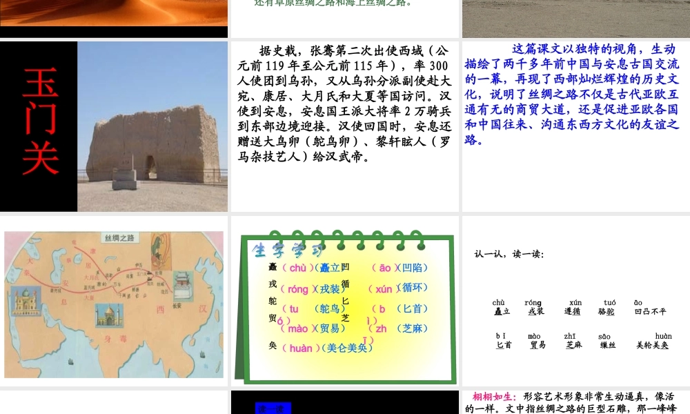 《丝绸之路 》.ppt