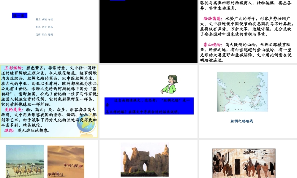 《丝绸之路 》.ppt