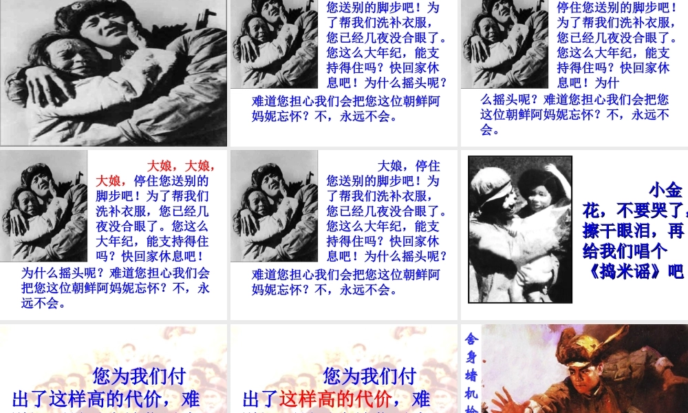 《再见了亲人!》教学课件.ppt