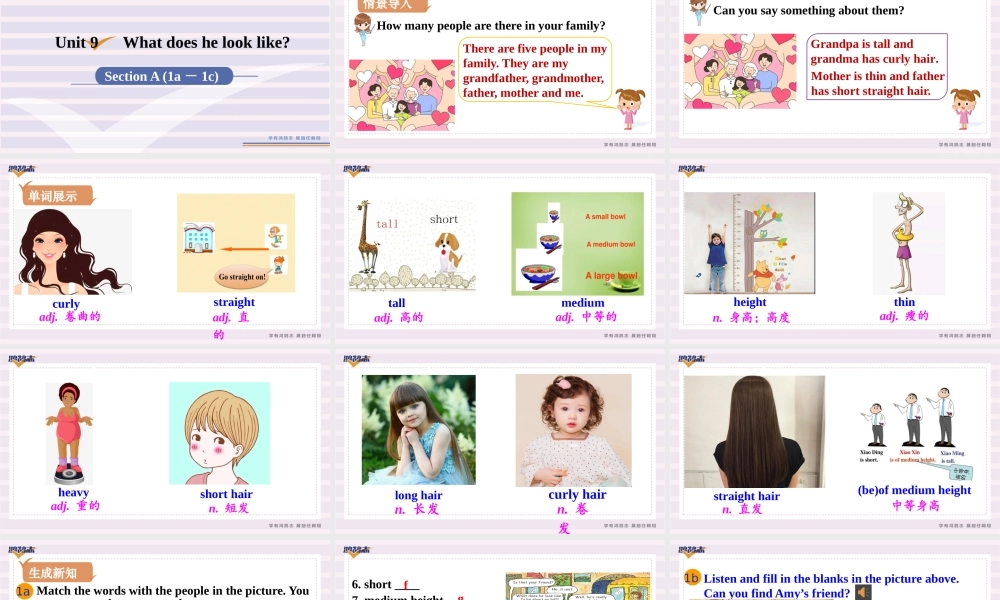 第1课时　Section A (1a－1c).pptx