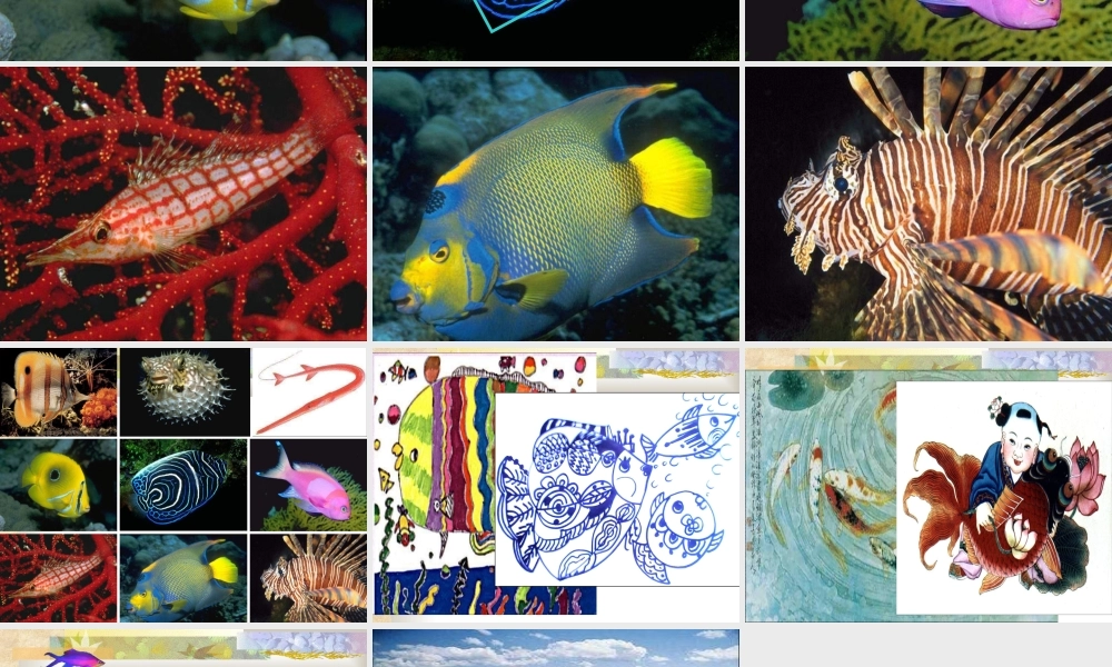 人教版小学美术一年级上册《第8课鱼儿游游》PPT课件 (3)【加微信公众号 jiaoxuewuyou 九折优惠 qq 1119139686】.ppt