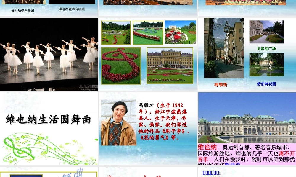 语文五年级下人教新课标选读8《维也纳生活圆舞曲》课件4.ppt