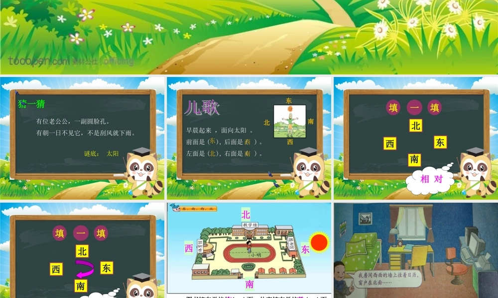 《认识东#南#西#北》_www.haolaoshi.shop.ppt