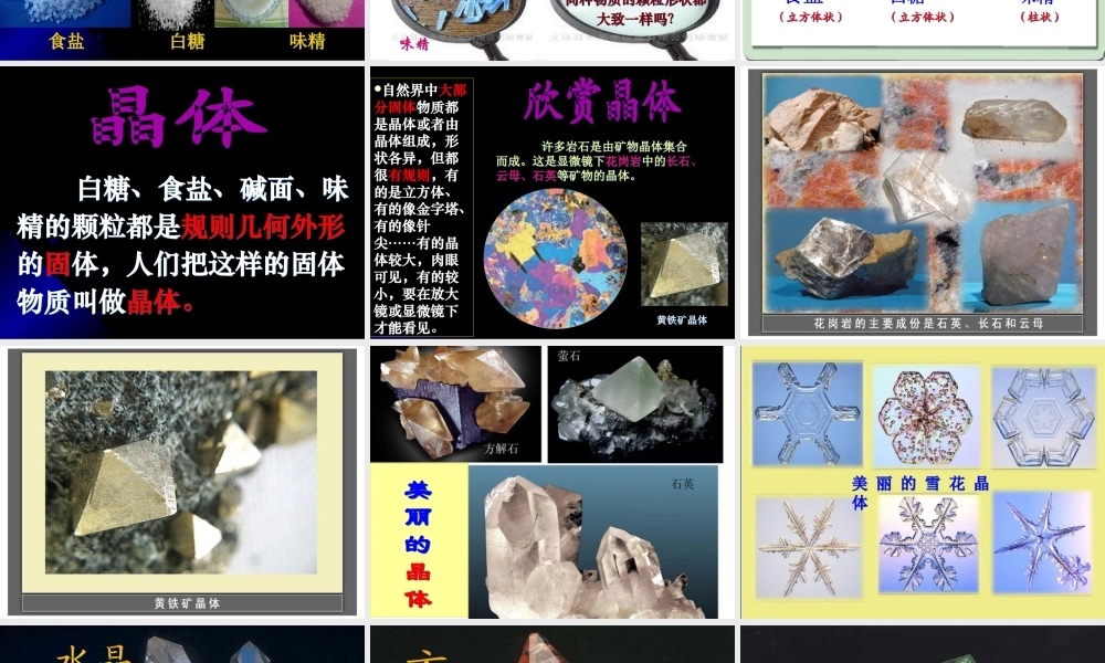 1.3放大镜下的晶体 何莹莹.ppt