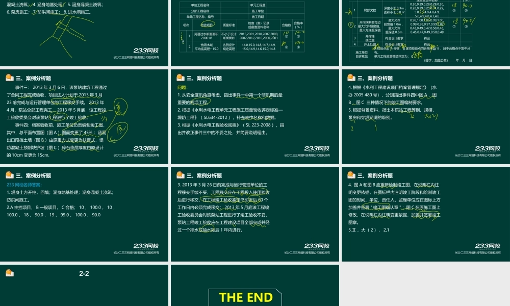 2-2 李俊宏-2015一建-水利水电实务-模考押题一（液晶屏2015.8.5）.ppt