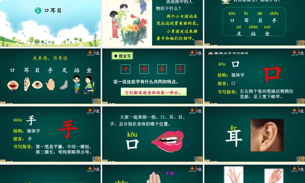 3 口耳目【护眼版】.ppt