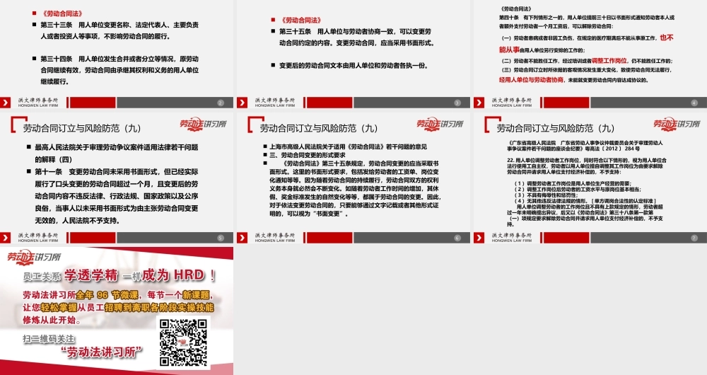 3.30劳动合同订立与风险防范（九）.ppt