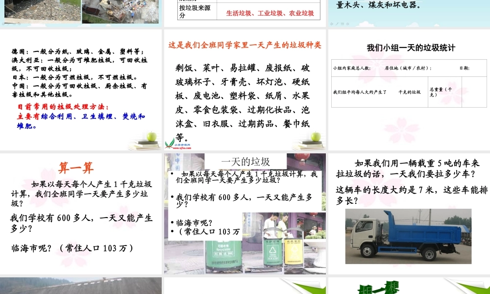 4.1一天的垃圾 何莹莹.ppt