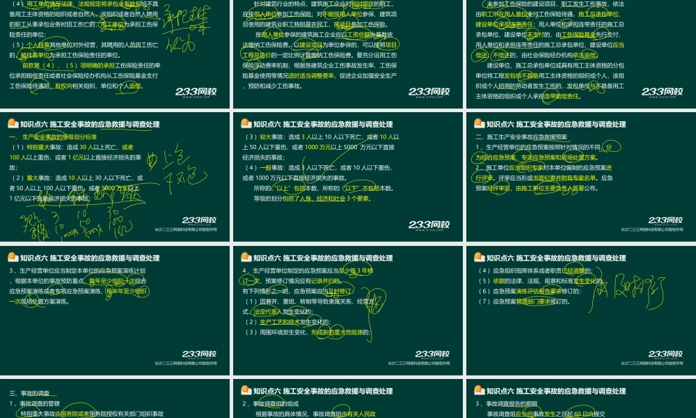 12 张绪能-2017一建-建设工程法规及相关知识-冲刺班（液晶屏2017.6.9） - 副本 (8).ppt