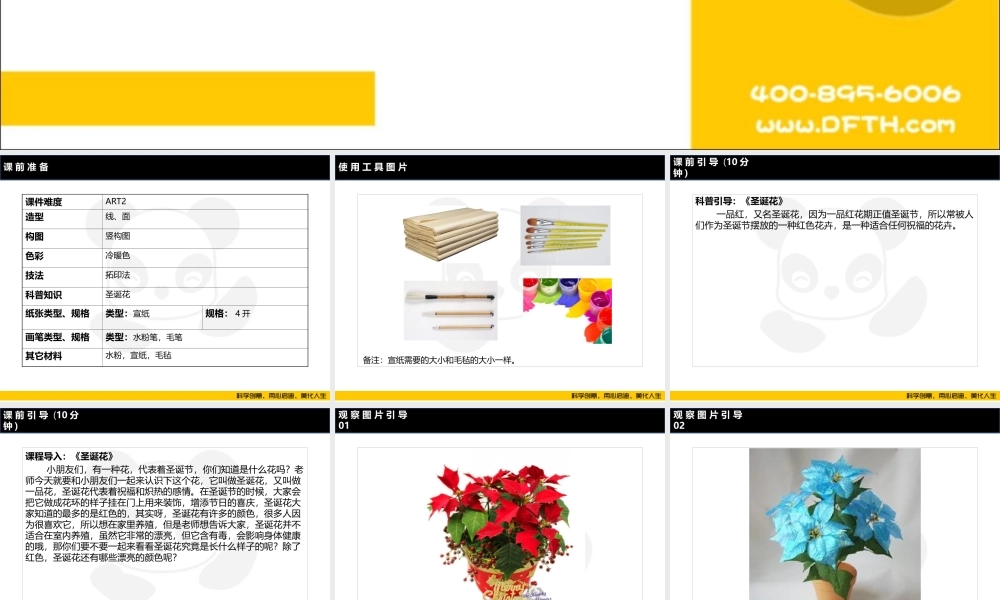 ART2《圣诞花》-校对版(1).PPT