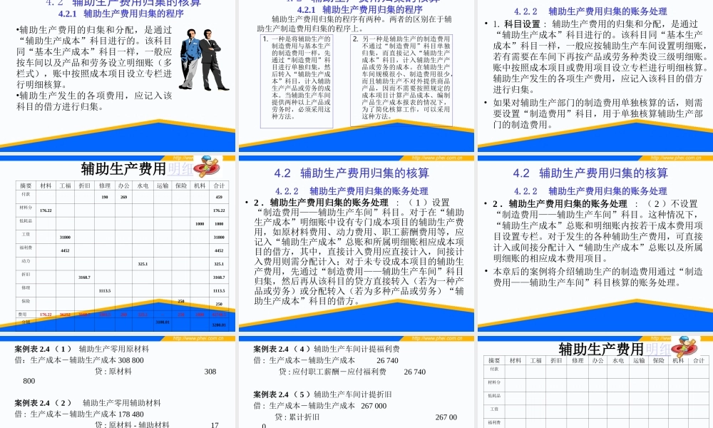 第04章 辅助生产费用的核算.ppt