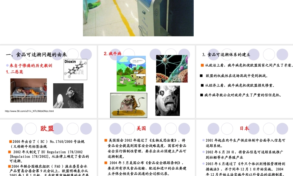 第4章 食品可追溯体系2012.ppt