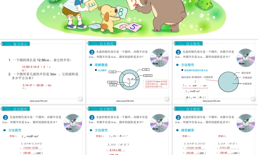 第5课时 圆的面积（2）.ppt