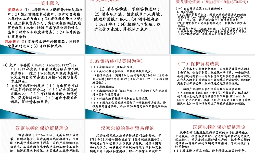 第八章 国际贸易政策的实践.ppt