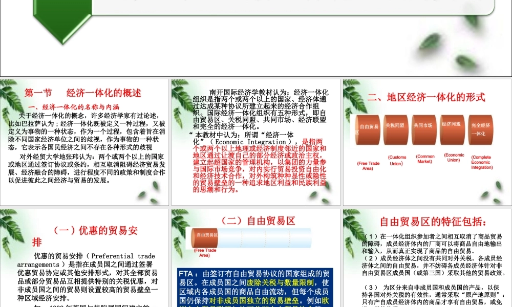 第十五章 国际经济一体化.ppt