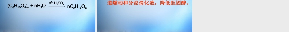 高中化学 1.1《生命的基础能源—糖类》课件 新人教版选修1.ppt