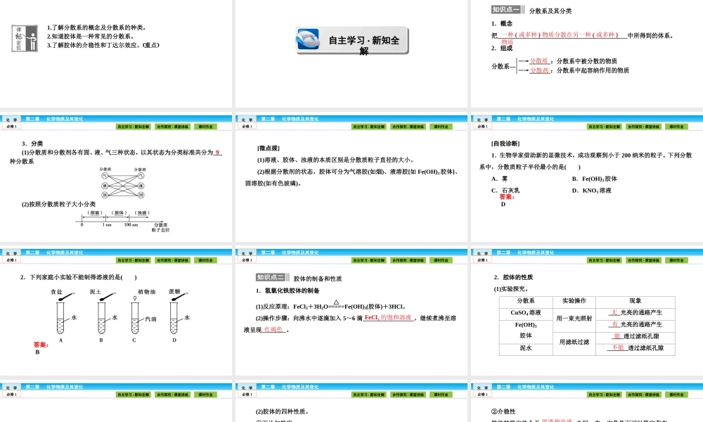 高中化学（人教版）必修1课件：第二章 化学物质及其变化 2.1.2.ppt