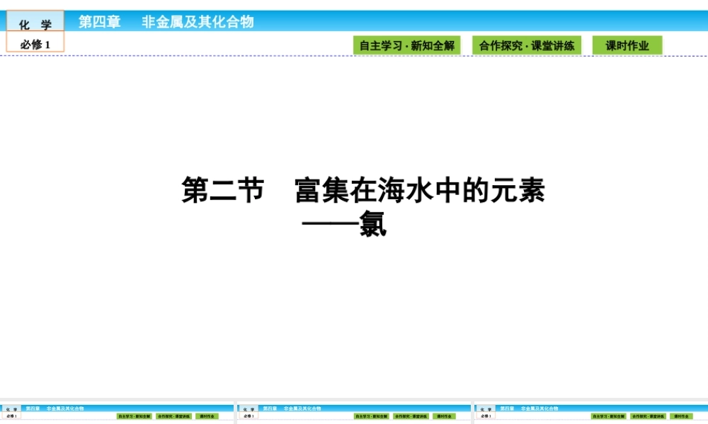 高中化学（人教版）必修1课件：第四章 非金属及其化合物 4.2.ppt