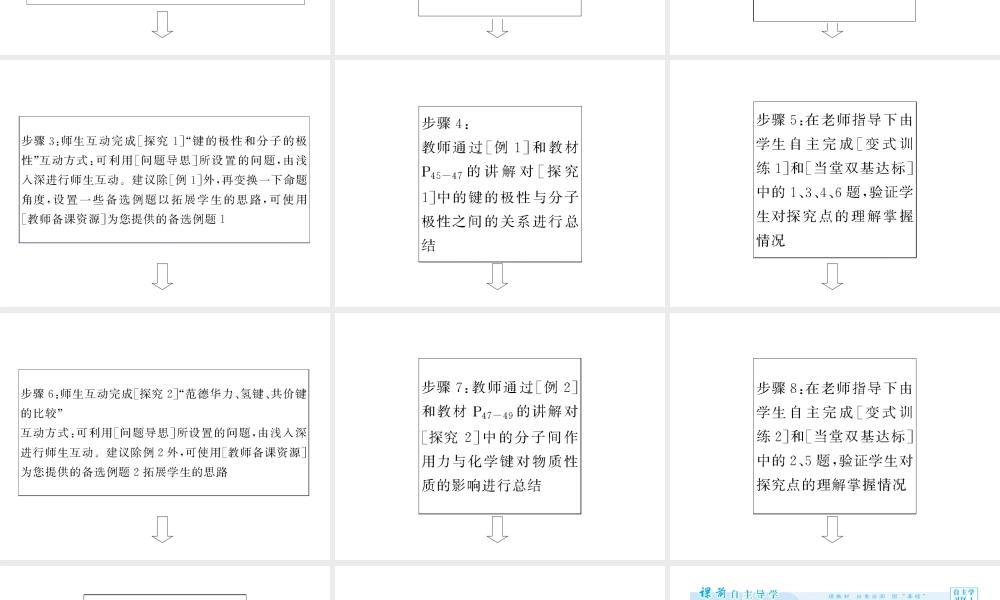 人教版高中化学选修三 2.3分子的性质第1课时（课件1）.ppt