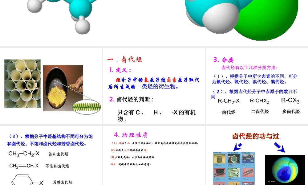 人教版化学选修5课件：2-3-2《卤代烃》（28张ppt） .ppt