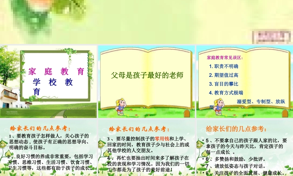 小学家长学校课件1.ppt