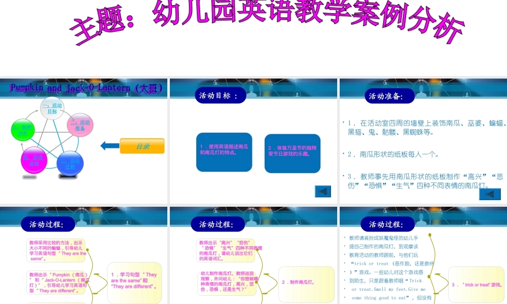 幼儿园优秀英语教学案例分析.ppt