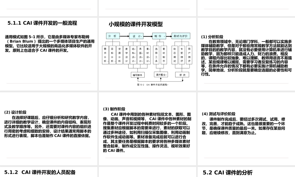 5第五章CAI课件设计与开发.pptx