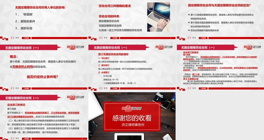 9.21无固定期限劳动合同（一）.pptx