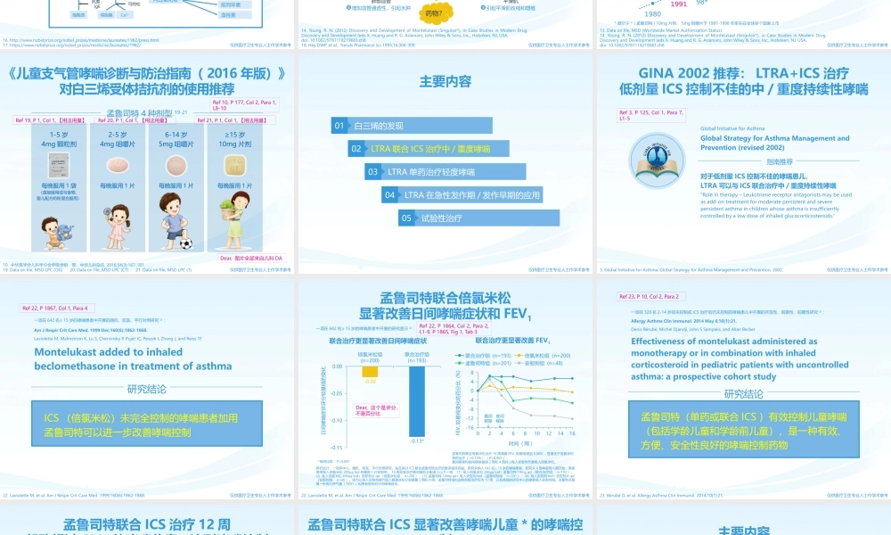 2018-LTRA在哮喘指南中的地位演进.pptx