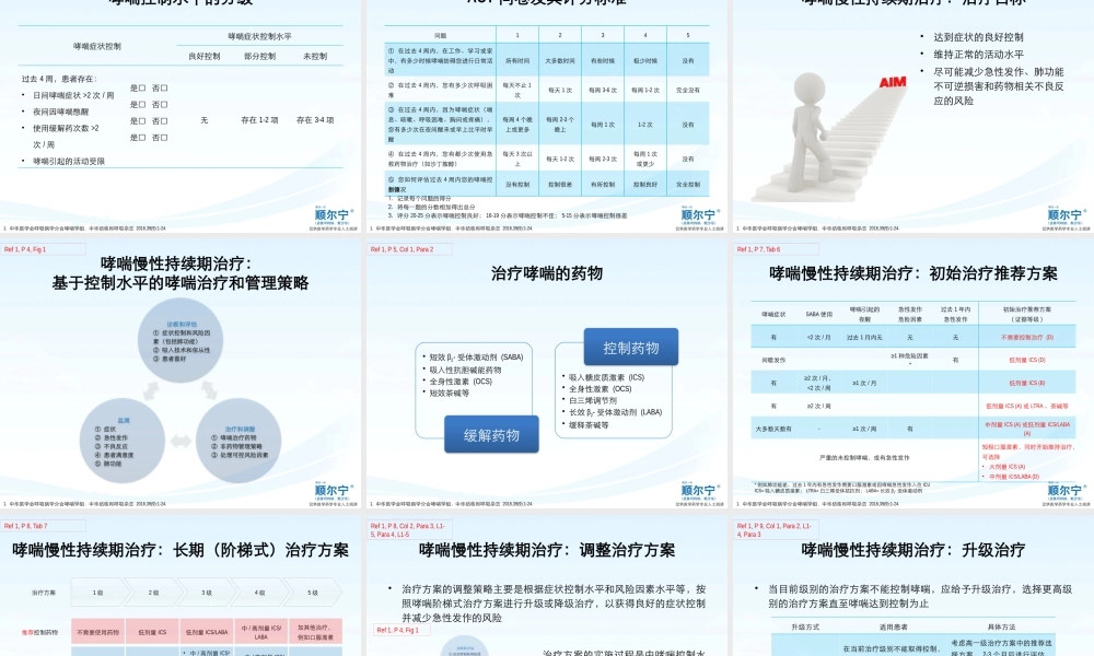 成人10.哮喘全程管理-------从《支气管哮喘防治指南 (2016年版)》看白三烯受体拮抗剂的应用.pptx
