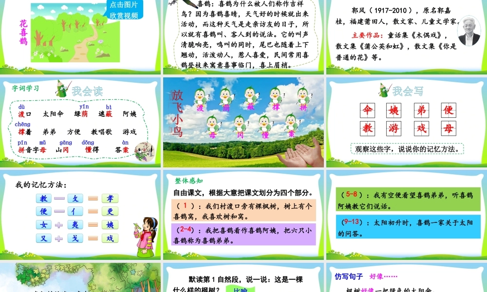 9 枫树上的喜鹊.ppt