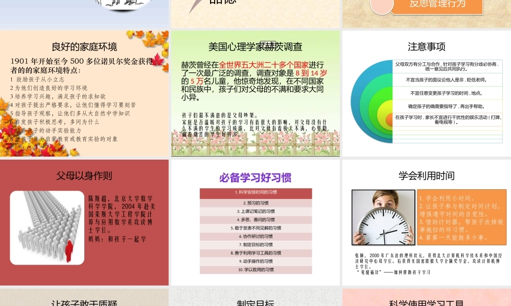 管理孩子的学习.pptx