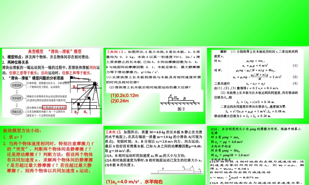 专题： 板块模型.ppt