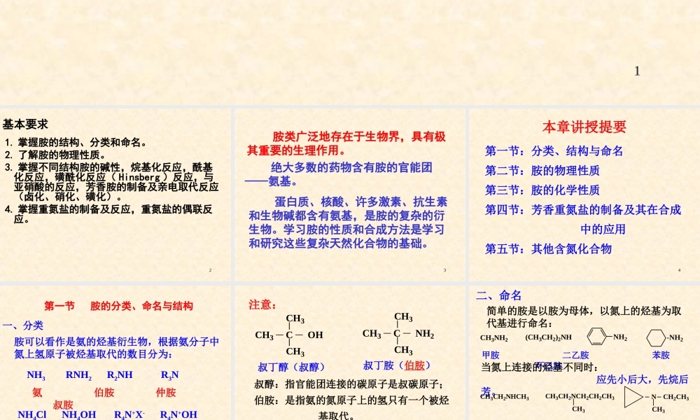 11-1 含氮化合物(1).ppt