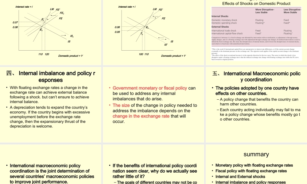 chapter 10 Floating Exchange Rates and Internal Balance.ppt