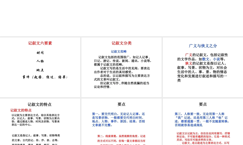 初中记叙文写作指导.ppt