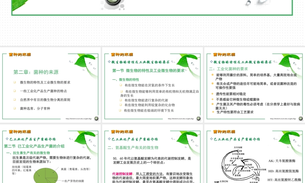 第二章 菌种的来源(2006).ppt