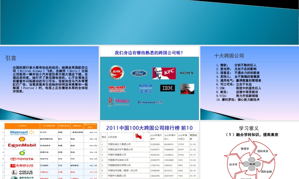 第一章 跨国公司概述.ppt