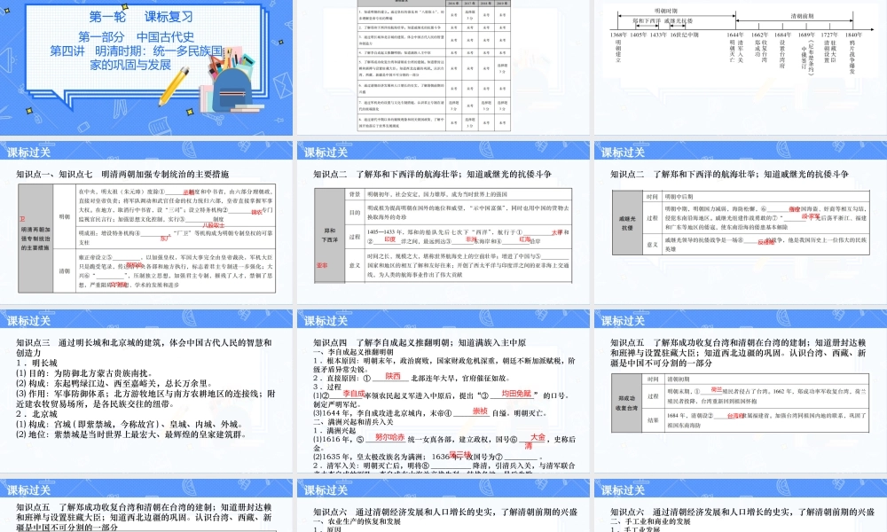 历史中考解读第四讲.ppt