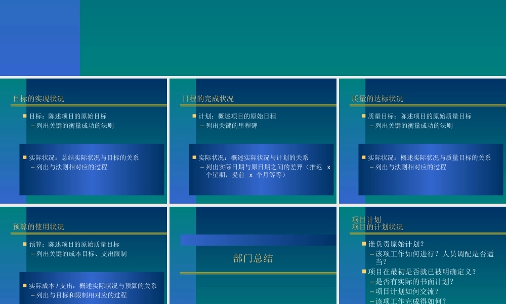 项目总结报告模板(1).ppt