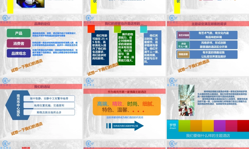 主题酒店策划书.ppt