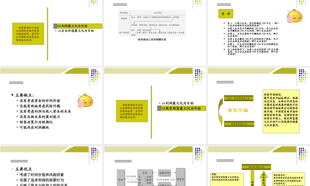 《财务管理学》人大第六版课件第1章：总论.ppt