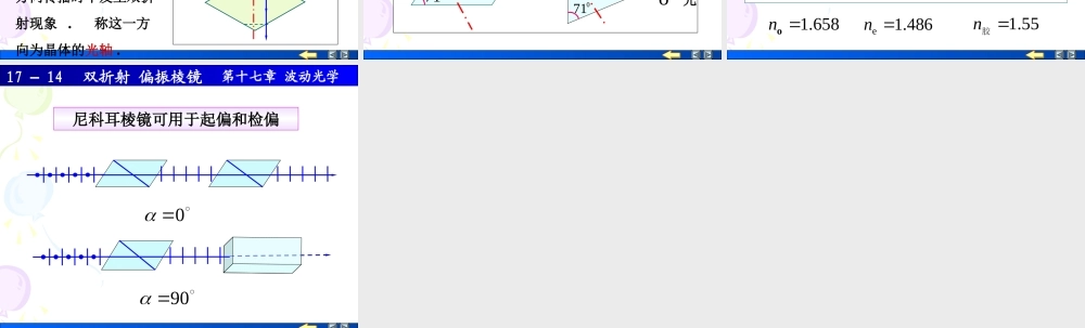 17-14双折射 偏振棱镜.ppt