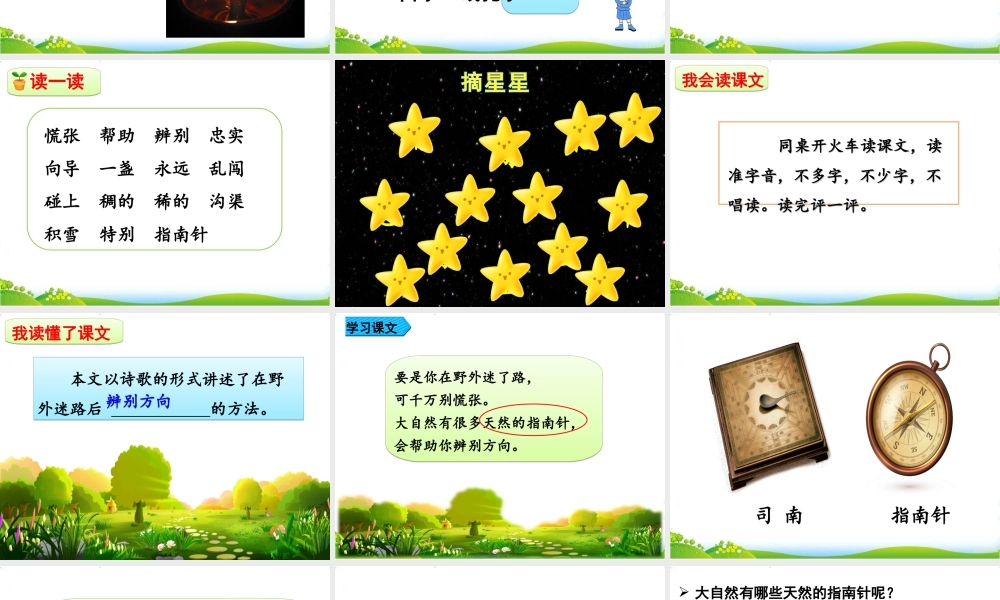 17 要是你在野外迷了路.ppt