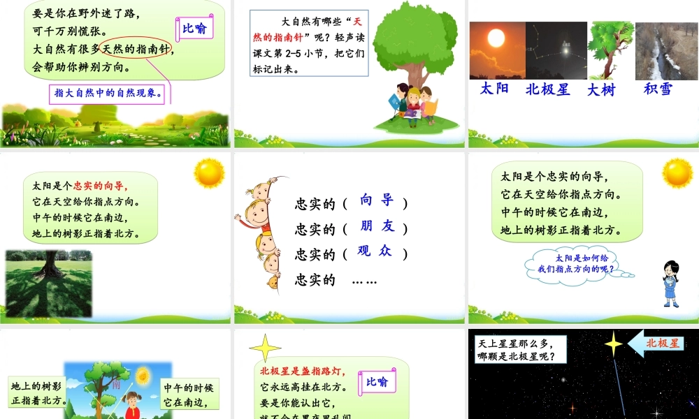 17 要是你在野外迷了路.ppt