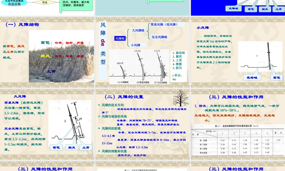 2014-36第二章第1节 简易覆盖 风障 阳畦 温床.pptx