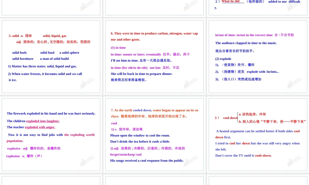 Unit 4Astronomy：the science of the stars Reading（Ⅱ）.ppt