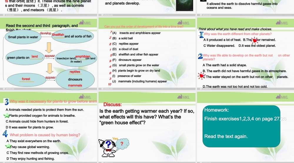 必修三 4.5《Unit 4 astronomy reading 》.ppt